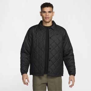 Nike Club Men's Lightweight Quilted Therma-FIT Insulated Jacket (Black/Black,